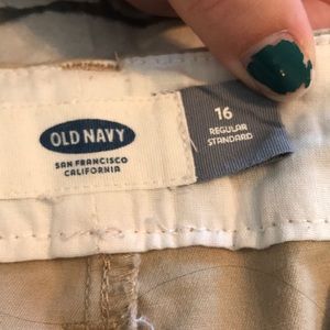 Old navy khaki shorts